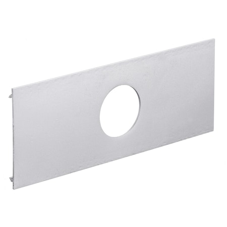Hubbell Wiring Device-Kellems Metal Raceway, Plate, 1-Gang, StyleLine, HBLALU5000/HBLALU7620 Series HBLALU57FBM